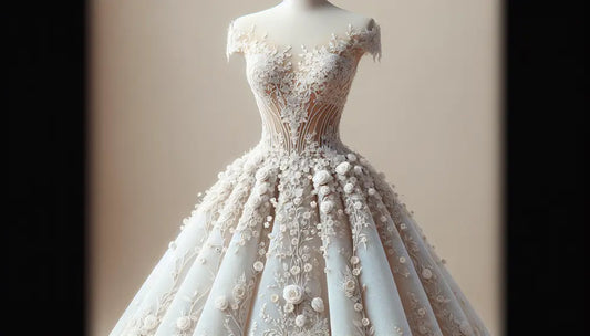 Blossoming Beauty: The Charm of Wedding Dresses with Flowers