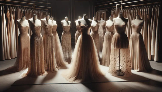 Shine Bright in Champagne Color: Evening Dresses You'll Love