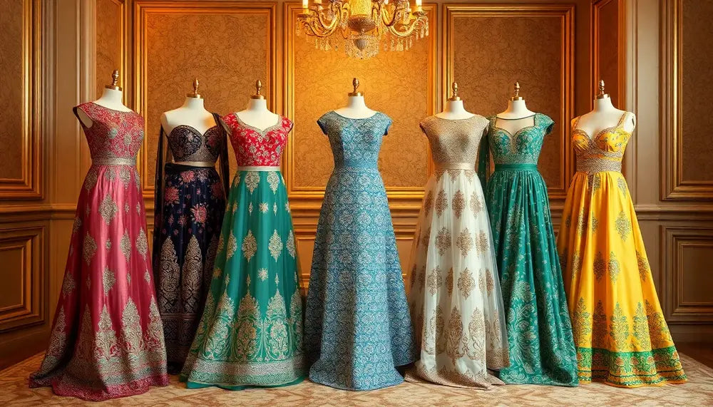 Explore Mesmerizing Evening Dresses from India
