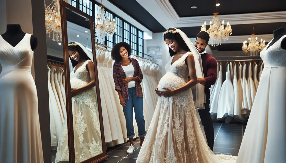 Finding the Perfect Wedding Dress When Pregnant