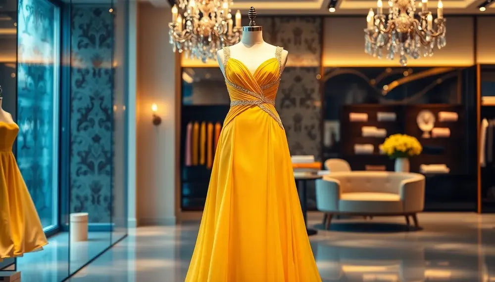 Shine Bright: The Charm of Yellow Evening Dresses